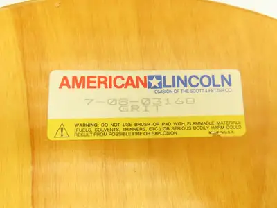 American Lincoln 07-08-03168 18" Medium Brush for Rotary Floor Scrubber