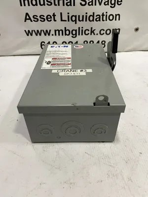 Eaton DG321UGB 30A Safety Disconnect Switch 240VAC 60Hz