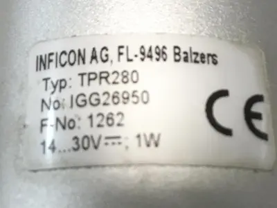 USED PFEIFFER TPR280 IGG26950