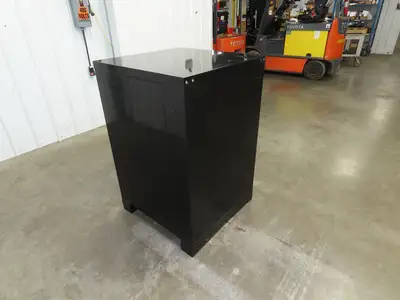 Uline Modular Steel 7 Drawer Tool Cabinet 29x29x44" Black Dividers