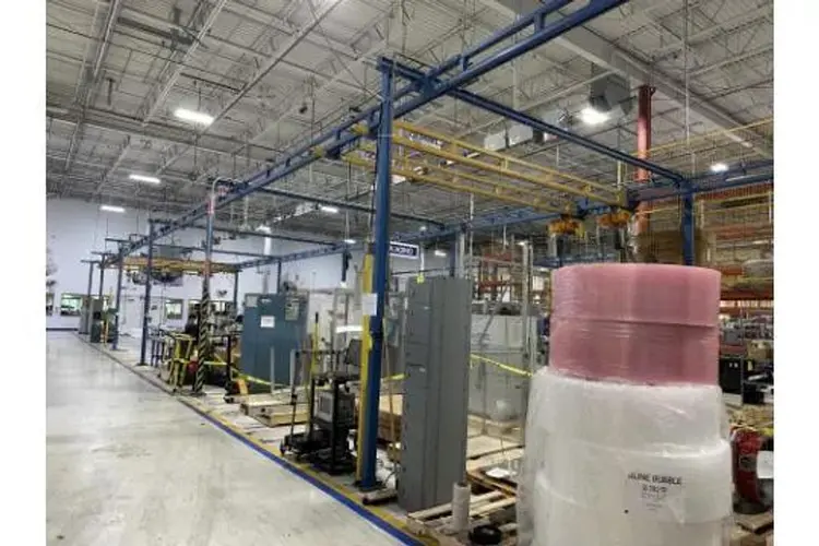 Used 2018 GORBEL MULTI STATION PRODUCTION CRANE Bridge & Overhead Cranes Wisconsin US | Lemke Machinery Sales #1313953