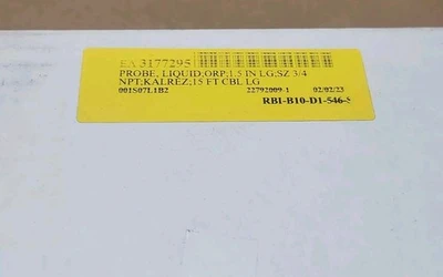 NEW Rosemount RBI-B10-D1-546-S1-15-K-15-T2