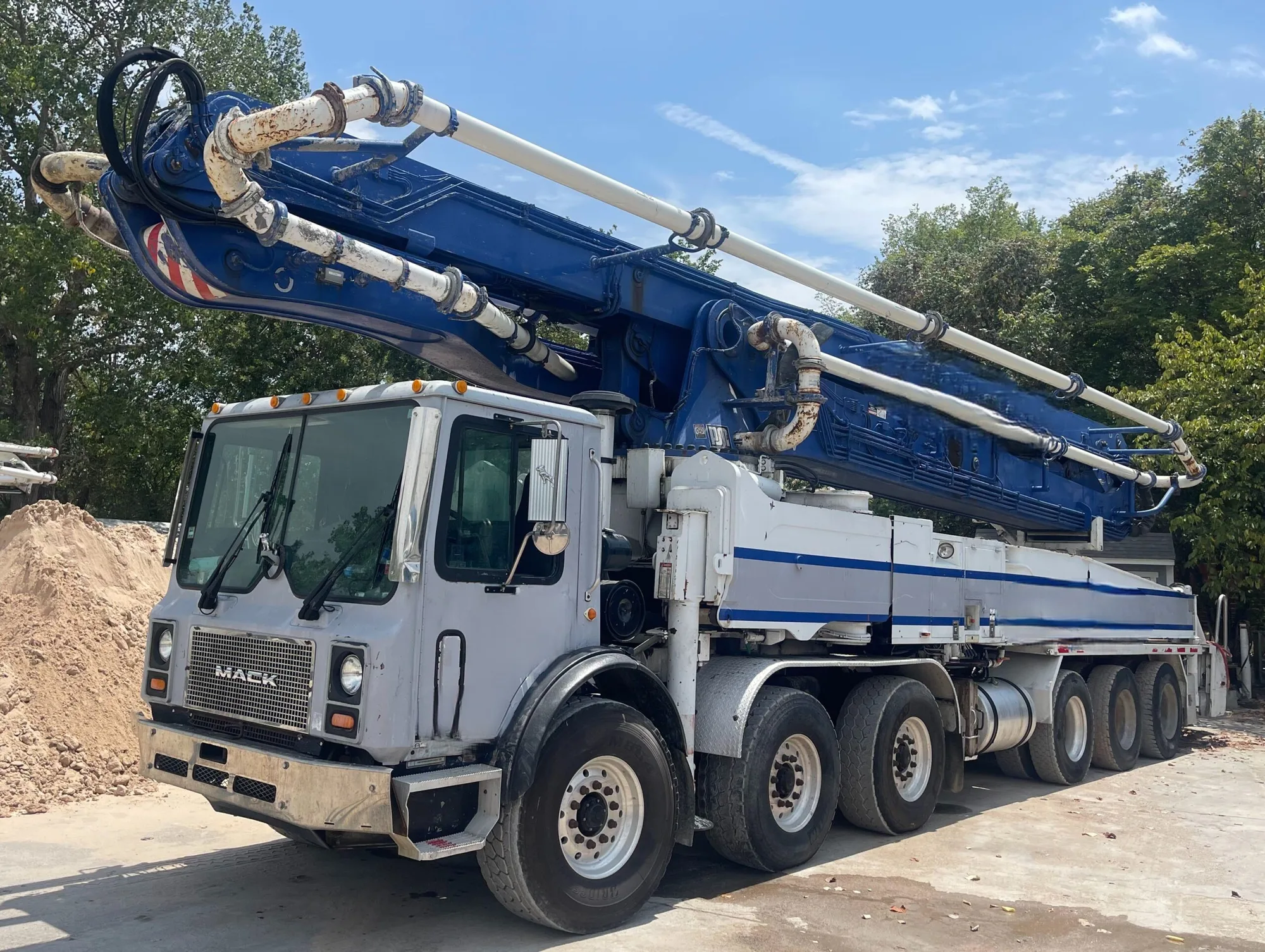 Used 2002 PUTZMEISTER BSF58.20H Concrete Pumps Colorado US | Concrete Pump Depot #1394060
