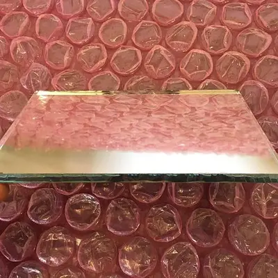 Optical Flat Mirror 6" by 4".