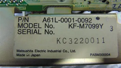 Fanuc A02B-0094-C022 CRT/MDI Unit Operator Interface Assembly Used