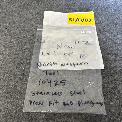 New | in-Stock Northwestern Tools 10425 Misc Fasteners California US | Davliegogo LLC #1707274