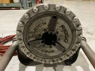USED RIDGID ELECTRIC PIPE THREADER