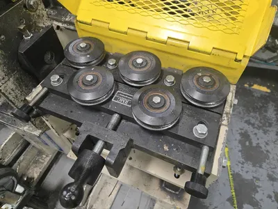 National Machinery .420" Double Stroke Roller Header; Cutoff Diameter: .420", PPM: 200, Max Cutoff