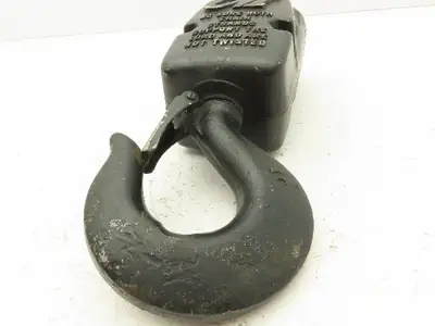 CM Lodestar 2 Ton Lower Hook Block Assembly Double Chain Black 627-860