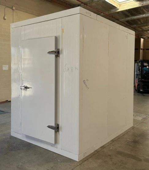 171-0077 6’ x 8’ Walk In Freezer Box with Floor
