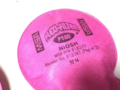 MSA Disk Filter 818342 P100 Pk2 (Lot of 10)