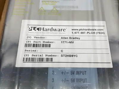 NEW ALLEN-BRADLEY SER. C HIGH-RESOLUTION 8-CHANNEL ISOLATED ANALOG INPUT MOD.