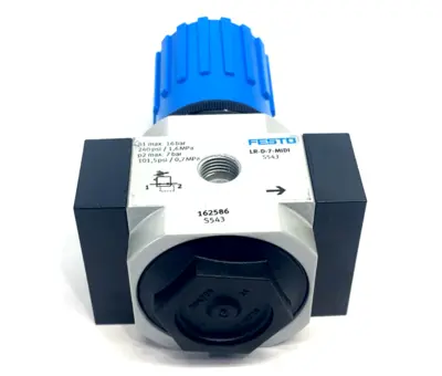 162586, LR-D-7-MIDI | Festo LR-D-7-MIDI Regulator Valve G1/2" Ports 162586 - New Other