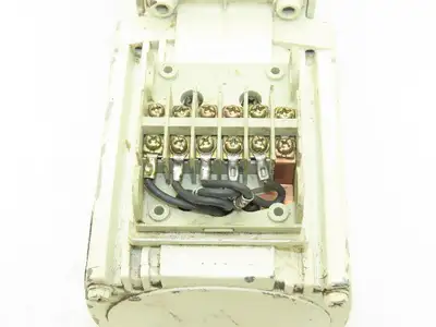Mitsubishi GM-HM-RL Gearmotor 80:1 Reducer 0.1kw 22.5rpm 220V LH Output