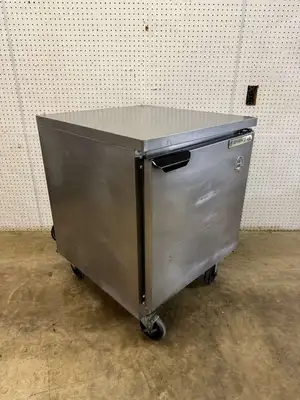 Used Beverage Air Used 27" Beverage-Air WTF27A Single Door Undercounter Worktop Freezer 120V Worktop Freezers Illinois US | Falcon Restaurant Supply #1375028