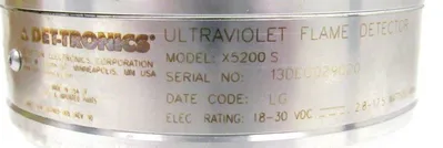 NEW DET-TRONICS 008992-001 X5200S ULTRAVIOLET FLAME DETECTOR 008992001