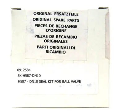 LOT OF 2 NEW SUDMO 0912584 BALL VALVE SEAL KIT