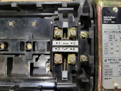 Used SPRECHER + SCHUH CA1-150-120 Switchgears British Columbia CA | Lenmark #1434644