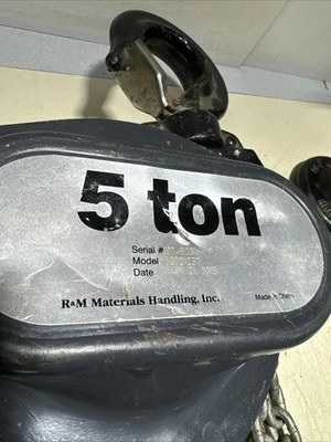 USED R&M Materials Handling RMII-5000