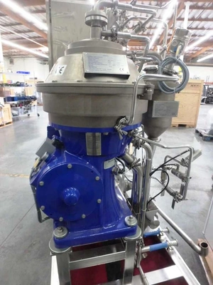Alfa-Laval BTPX 305 SGD-34 CDEP pilot biotech clarifier skid, 316L SS.