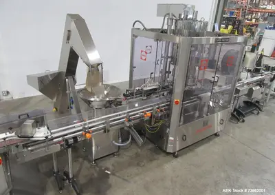 Used CAPMATIC VERIFILL Liquid & Paste Complete Packaging Lines Illinois US | Aaron Equipment #1130451