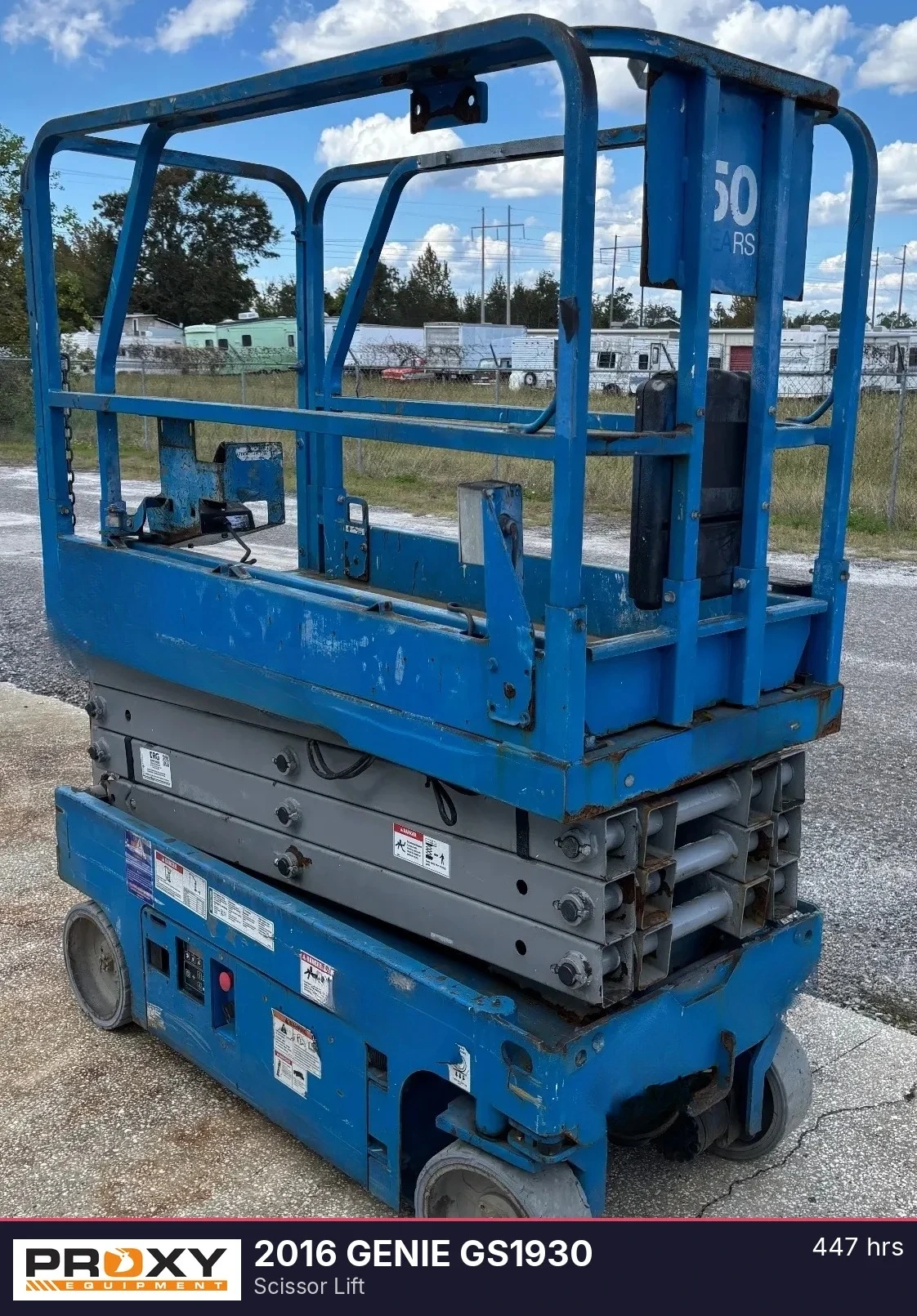 Used 2016 GENIE GS1930 Scissor Lifters Florida US | Proxy Equipment #1558026