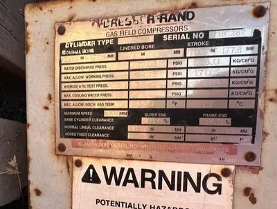 USED INGERSOLL RAND HOS