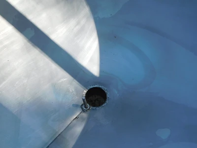 USED 150 GALLON TANK 150 GALLON MIX TANK