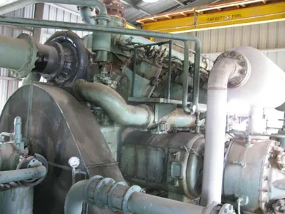Used Cooper Bessemer GMVA8 Qty 2 Gas Compressors Oklahoma US | Borderless Services #1378258
