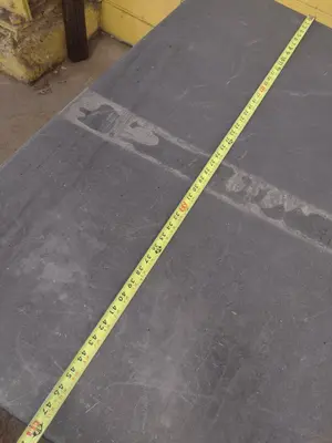 8' X 4' X 10" CHALLENGE PRECISION LAYOUT INSPECTION GRANITE TABLE: STOCK #23792