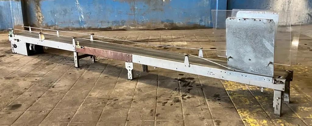 SPC8838  Conveyor belt conveyor CS, 8" wide x 17'-8" long