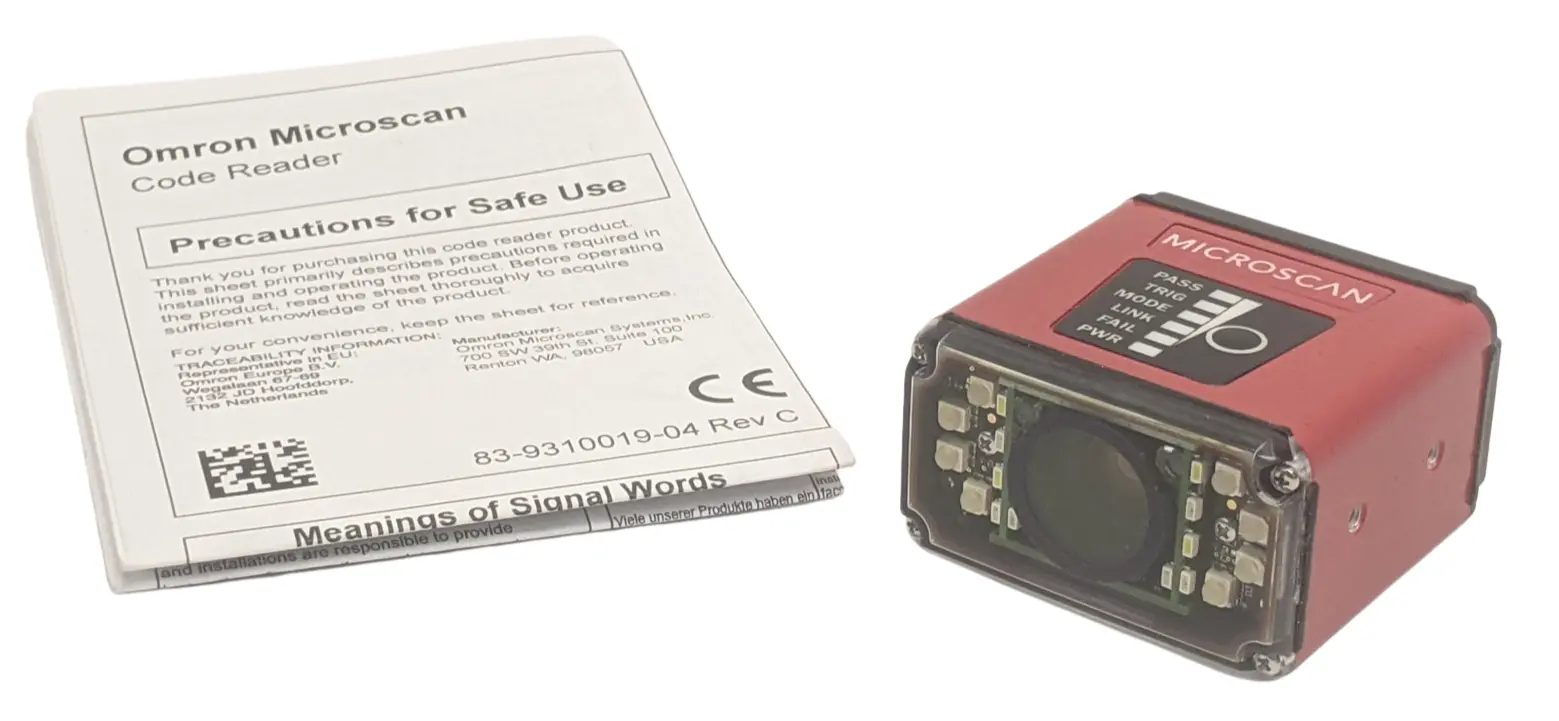USED OMRON REV E MICROSCAN MICROHAWK ID-40 CODE READER
