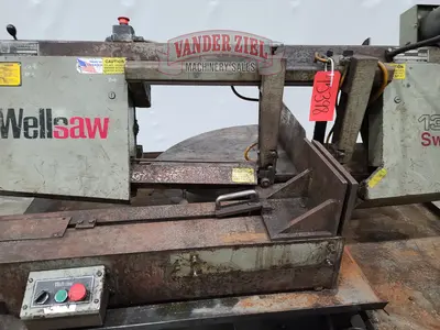 Used WELLSAW 1316S Horizontal Band Saws Michigan US | Vander Ziel Machinery Sales #480509