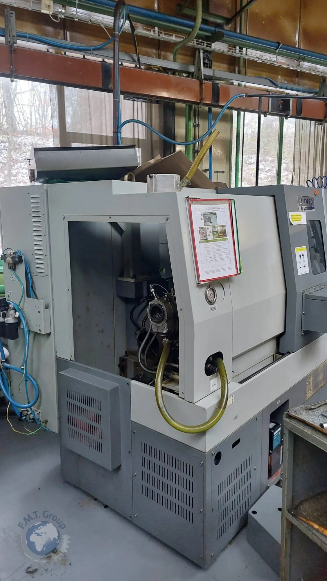 Used 2008 HYUNDAI KIA KIT 450 CNC Lathes | F.M.T. Group s.r.o. #1252862