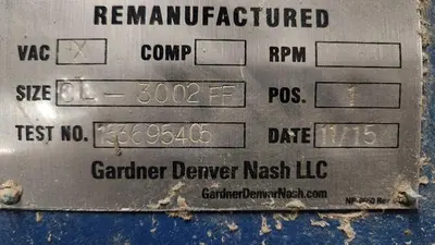 USED NASH CL-32002 FF
