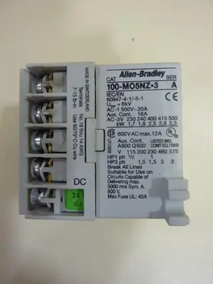 USED ALLEN BRADLEY 100-MO5NZ.3 SER A