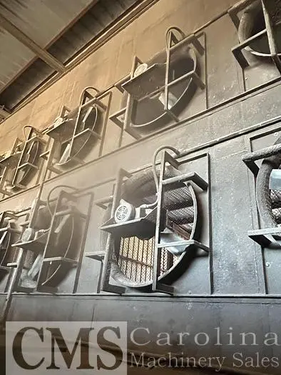 Used UNKNOWN BANK OF KILN FANS Kilns | CAROLINA MACHINERY SALES #421086