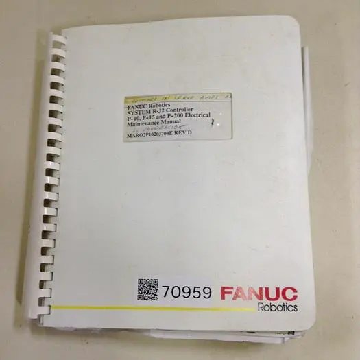 Used FANUC MARO2P10203704E Manuals Michigan US | Ideal Machinery #702368