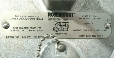 NEW EMERSON ROSEMOUNT 0078G21A30N060 SENSOR ASSY.