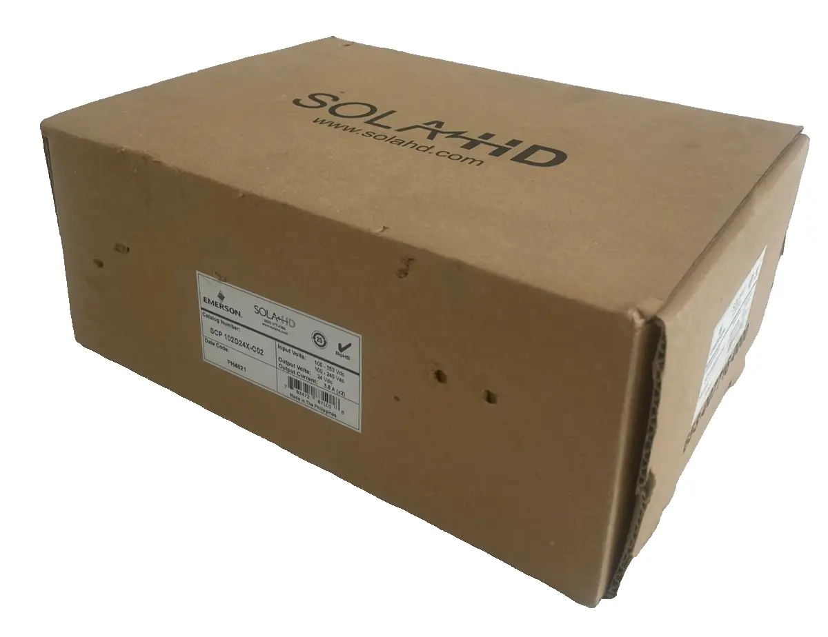 NEW EMERSON SOLA SCP102D24X-C02 POWER SUPPLY SCP102D24XC02