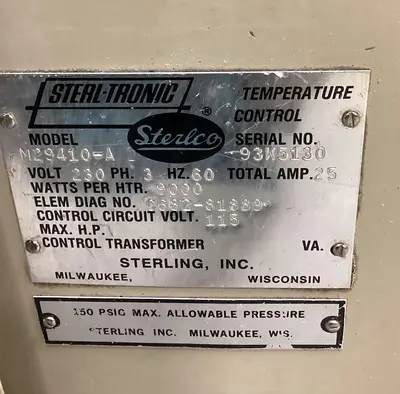 USED STERLCO M29410-A
