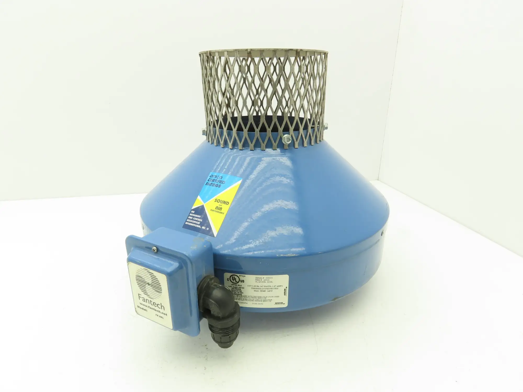 Used FANTECH _UNKNOWN_ Blowers Indiana US | Arrow Industrial #610608