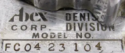 USED DENISON FC0423104 FLOW CONTROL VALVE