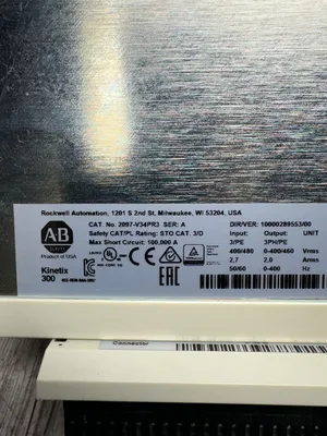 ALLEN BRADLEY 2097-V34PR3 SER A Electrical/PLC/Automation | ESS Industrial Equipment Sales (8)
