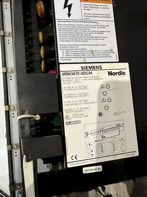 USED SIEMENS 3RW3472-0DC34