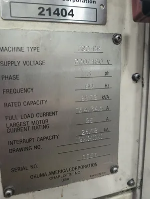 2001 OKUMA CAPTAIN L370 CNC Lathes | T.R. Wigglesworth Machinery Co. (8)