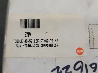 NEW SUN HYDRAULICS ZNV