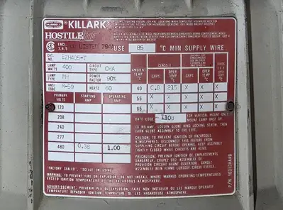 USED KILLARK EZH405-T