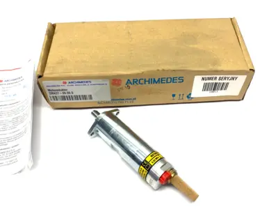 USED ARCHIMEDES PNEUMATIC GEARMOTOR 5077:1 RATIO 0.3KW