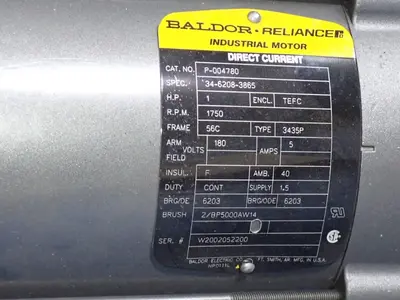 USED BALDOR P004780